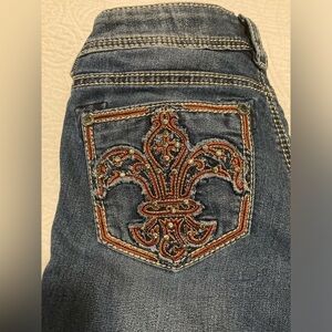 Miss Me denim skinny blue jeans